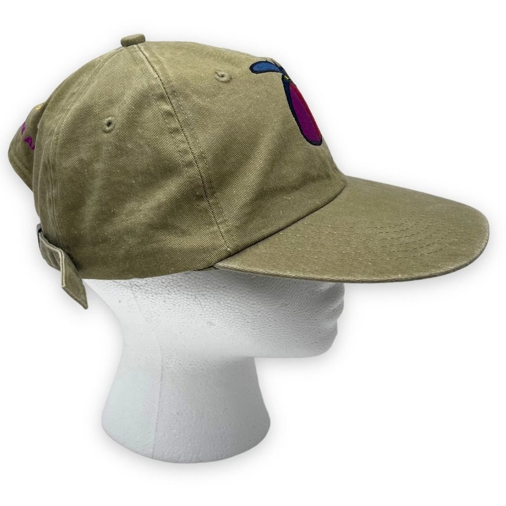 Vintage Fund For The Arts Hat Cap Beige Strap Back Adjustable Art - Picture 2 of 5
